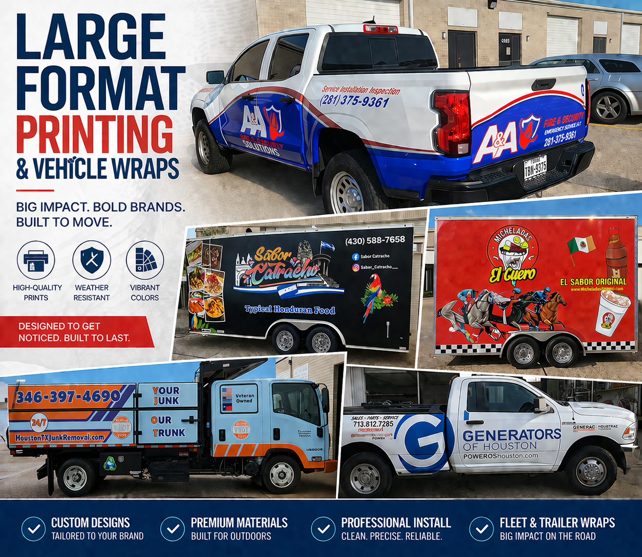 Large Format & Vehicle Wraps